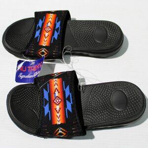 NEW WOMEN'S SOUTHWEST DESIGN Sandals - Black - SIZE 7